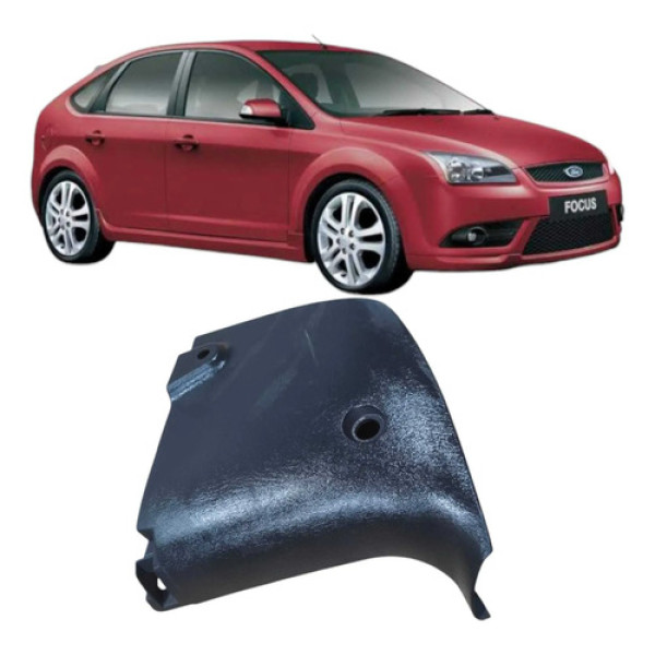 Soleira Inferior Dianteira Esquerda Ford Focus 2008 Preto