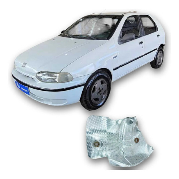 Defletor Calor Escapamento Fiat Palio 1997 1.0 Original 