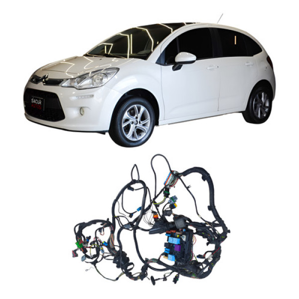 Chicote Painel Interno Citroën C3 2013 9803238680