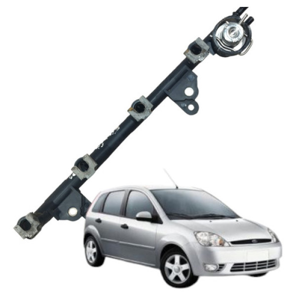 Flauta Injeção Combustível Fiesta 1.0 Flex 8v 4p 2006 A 2009