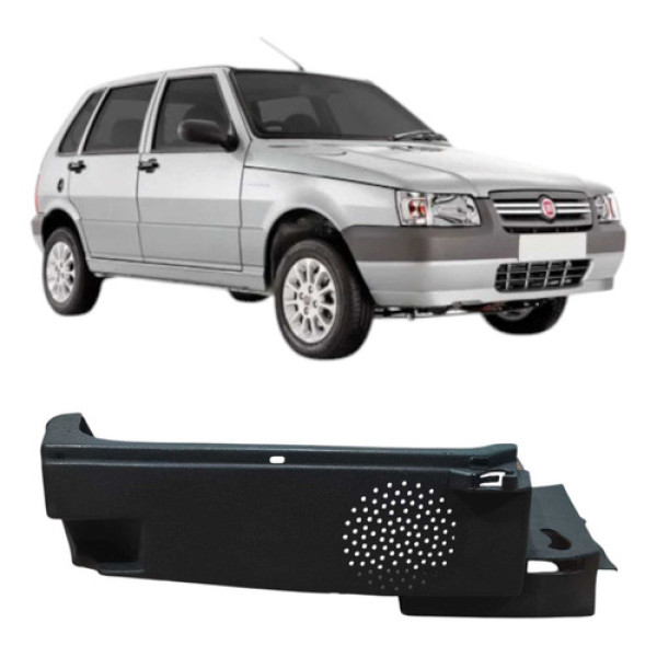 Suporte Tampão Bagagito Direito Fiat Uno Mille 2004 59889080 Preto