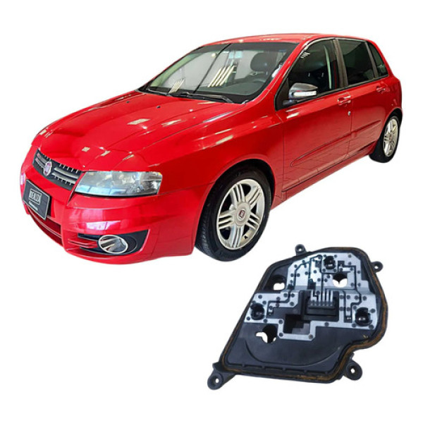 Soquete Lanterna Traseira Direita Fiat Stilo 2009 45820751 Direito/passageiro Cinza