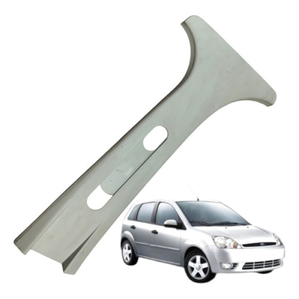 Moldura Acabamento Coluna Direito Fiesta 4p 2005 A 2012 Branco