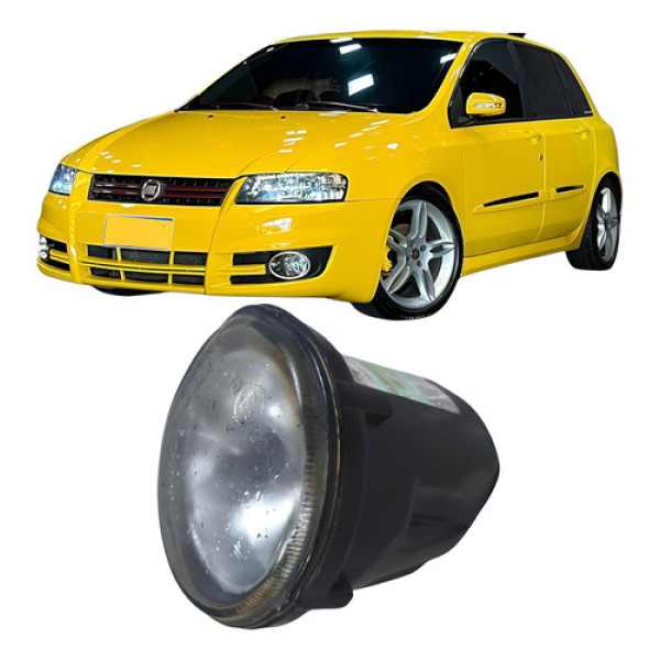 Farol Milha Auxiliar Fiat Stilo 2009 Dualogic 51824688 Cristal
