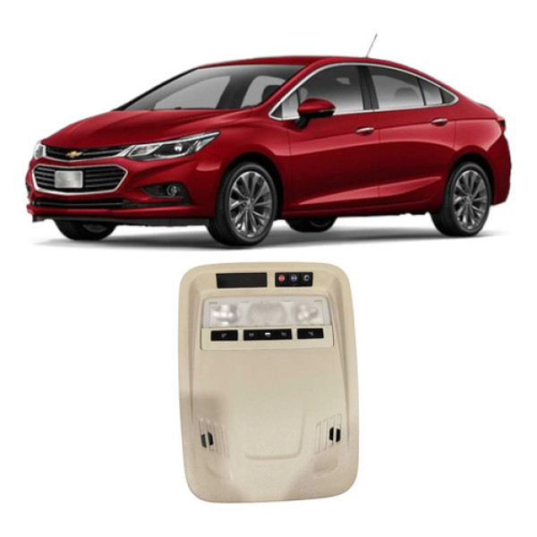 Luz Teto Cortesia Com Moldura Gm Cruze 2018 Turbo 1.4 