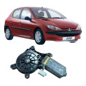  Motor Vidro Dianteiro Esquerdo Peugeot 206 Original