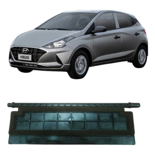  Palheta Caixa Ar Hyundai Hb20 1.0 3c 2019 Original Preto