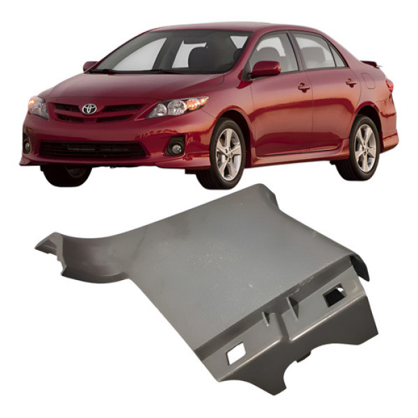  Acabamento Banco Traseiro Esquerdo Toyota Corolla 2011  Cinza