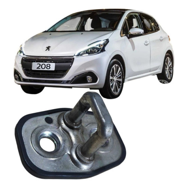 Batente Fechadura Porta Dianteir Peugeot 208 2019 9655466380