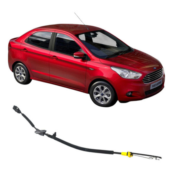 Cabo Fechadura Traseira Direita Ford Ka 1.0 3c 2018-2021 Preto