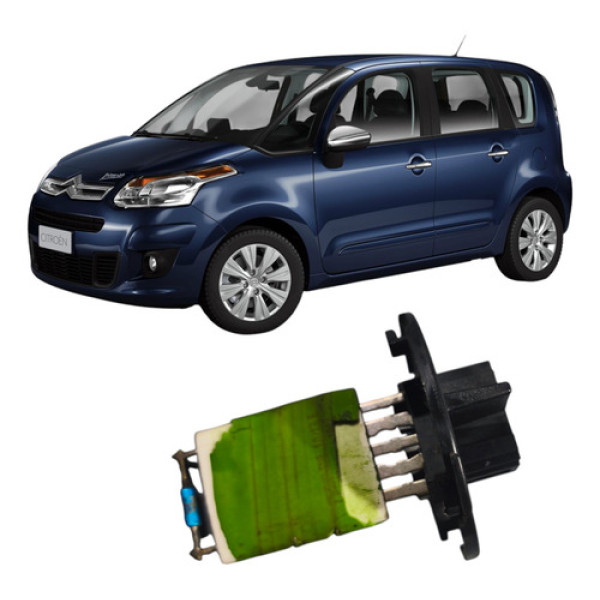 Resistência Caixa De Ar  C3 Picasso 2014 1.5 P2942001 Verde