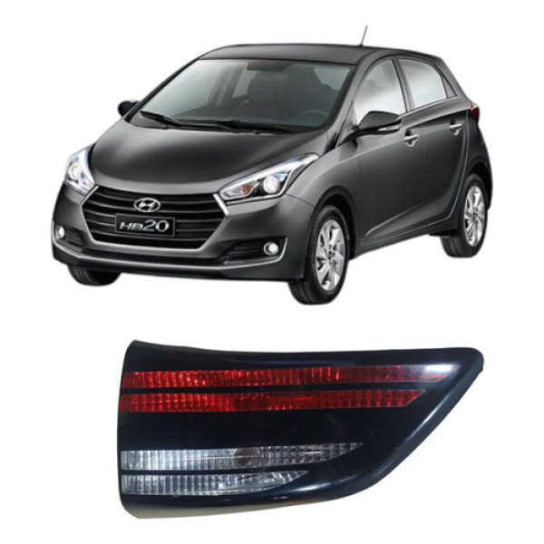 Lanterna Porta Malas Direita Hyundai Hb20 2017 928281 D Direito/passageiro Preto
