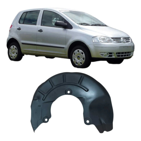 Prato Disco Freio Direito Fox 2007 1.6 6q0615312d Preto