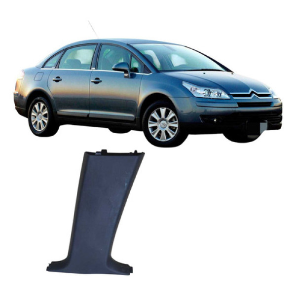 Acabamento Coluna Centra Direito Citroen C4 09/10 9658735477
