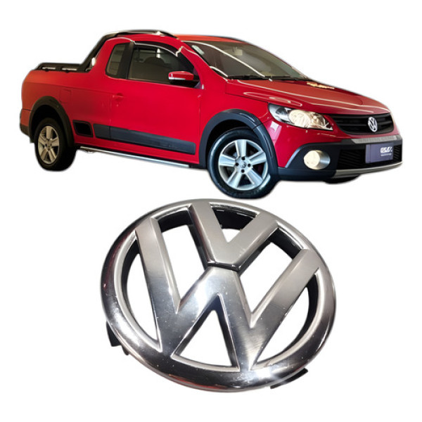 Emblema Grade Frontal Saveiro Gol G5 2010 5u0853601b108 Prata