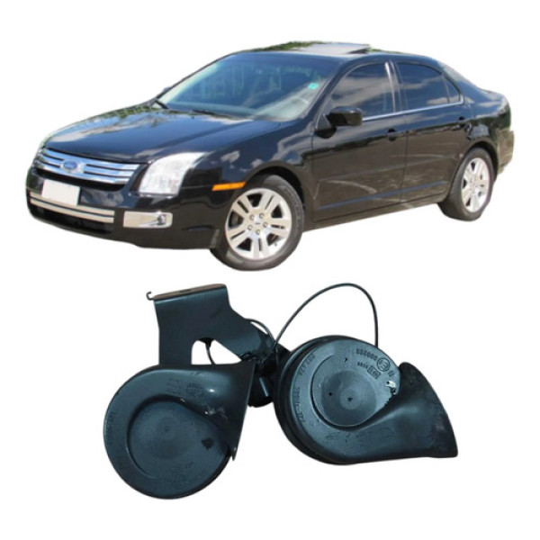  Par Buzina Alarme Ford Fusion 2006 2.3 Original 