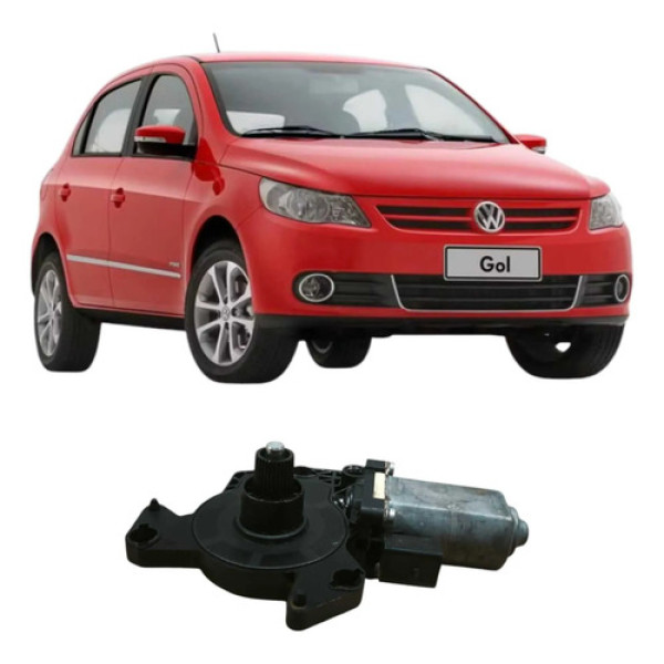 Motor Maquina Vidro Esquerda Volkswagen Gol 2010 0537300302