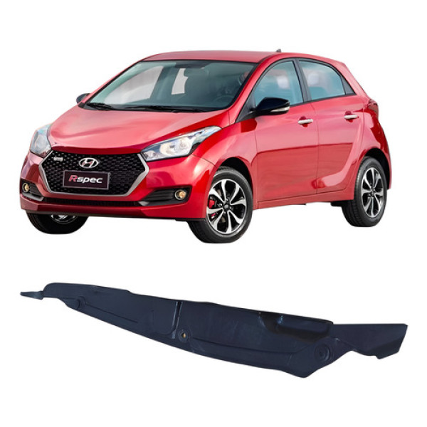 Acabamento Paralama Dianteiro Direito Hyundai Hb20 2017 Preto