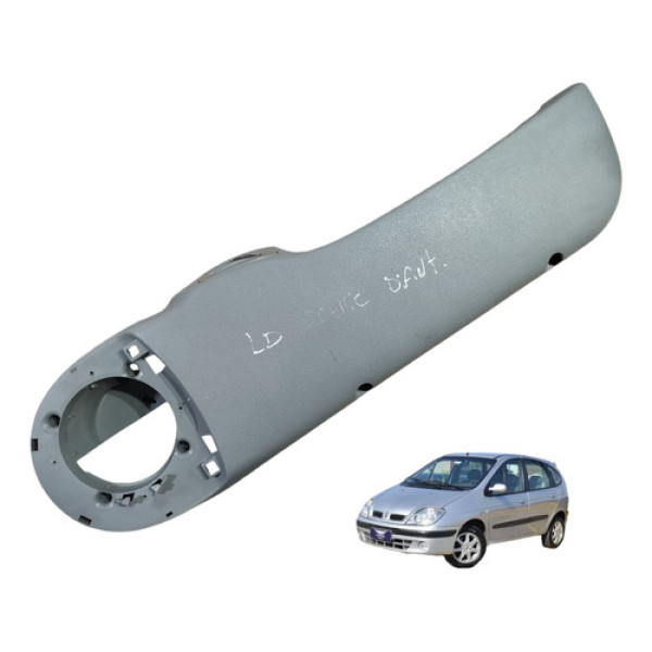 Moldura Porta Objetos Lado Direito Renault Scenic 2002/2012 Branco