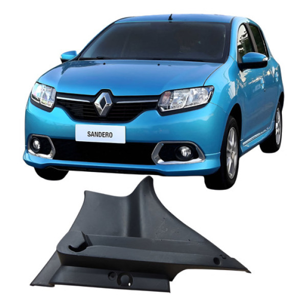 Suporte Bagagito Porta Malas Esq Sandero 2017 769347288r Preto