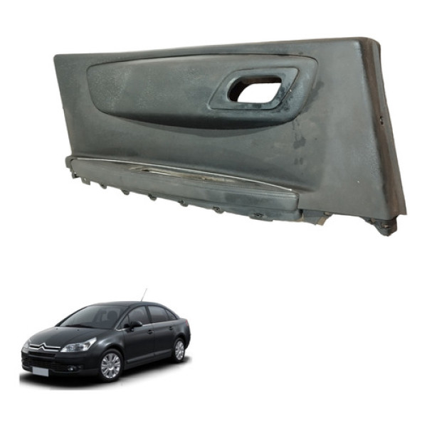 Forro Porta Traseira Esquerda Citroen C4 Pallas 2008 At 2012 Preto