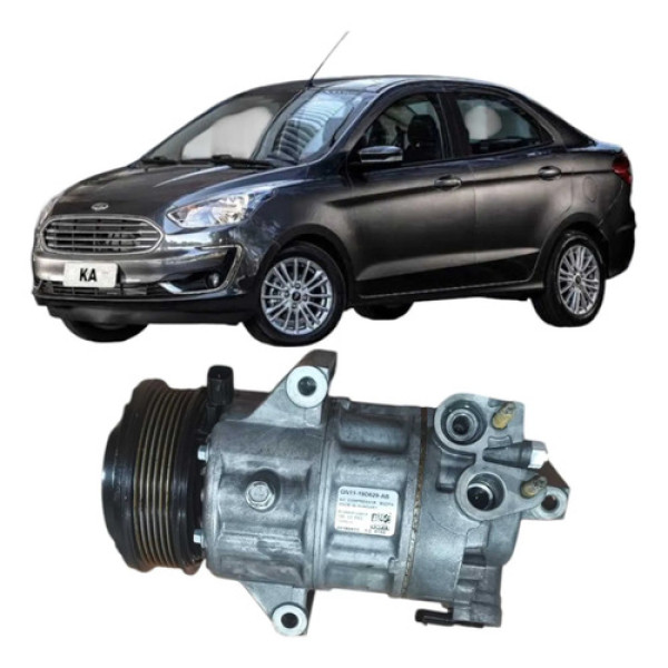 Compressor Ar Condicionado Ka Aut 2019 1.5 3c Gn1119d629ab