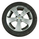 Roda Liga Aro 17 5 Furos Chevrolet Cruze 2013 1.8 Original Prateado