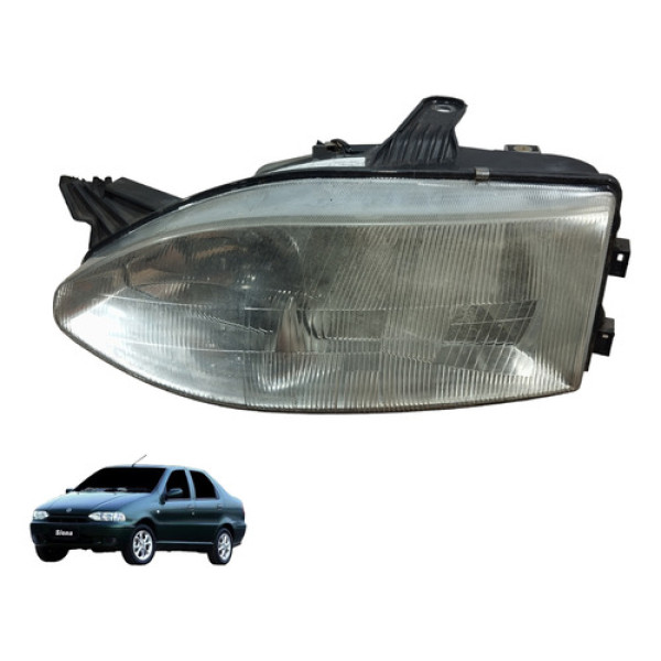 Farol Dianteiro Esquerdo Palio Estrada Siena 96/02 Esquerdo Esquerdo/motorista