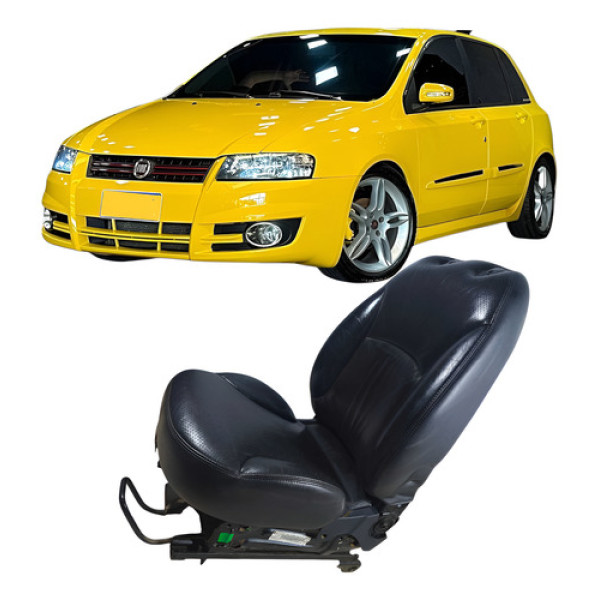 Banco Dianteiro Direito (passageiro) Fiat Stilo 2009 Vermelho