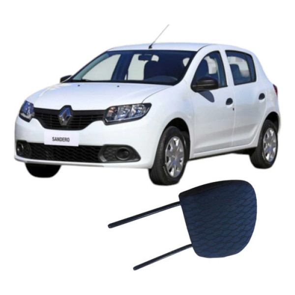 Encosto Cabeça Banco Dianteiro Renault Sandero 2017 Original Cinza
