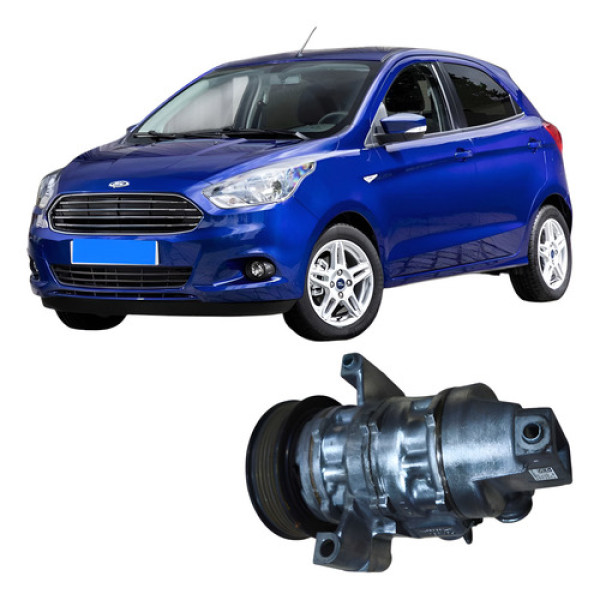 Compressor Ar Condicionado Ford Ka 2018