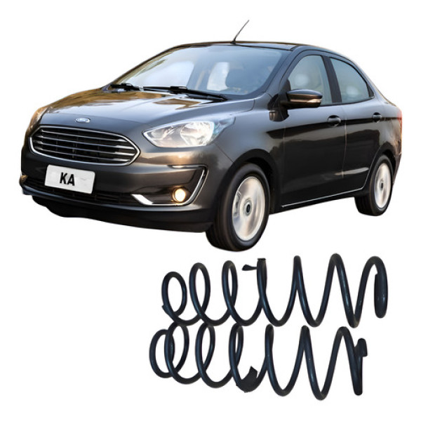 Par Molas Traseira Ford Ka 1.0 3c 2018