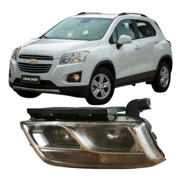 Farol Dianteiro Direito Chevrolet Tracker 2015 Original Direito/passageiro