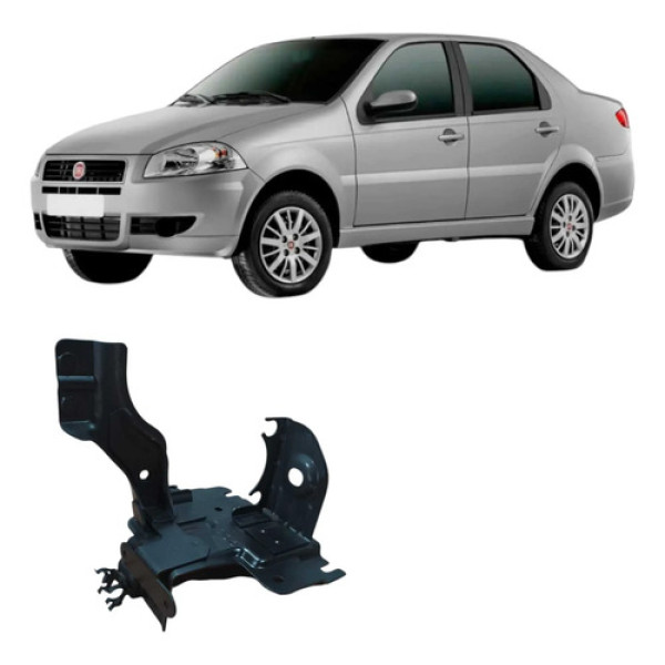 Suporte Modulo Abs Freio Fiat Siena 2013 1.0 4p Original