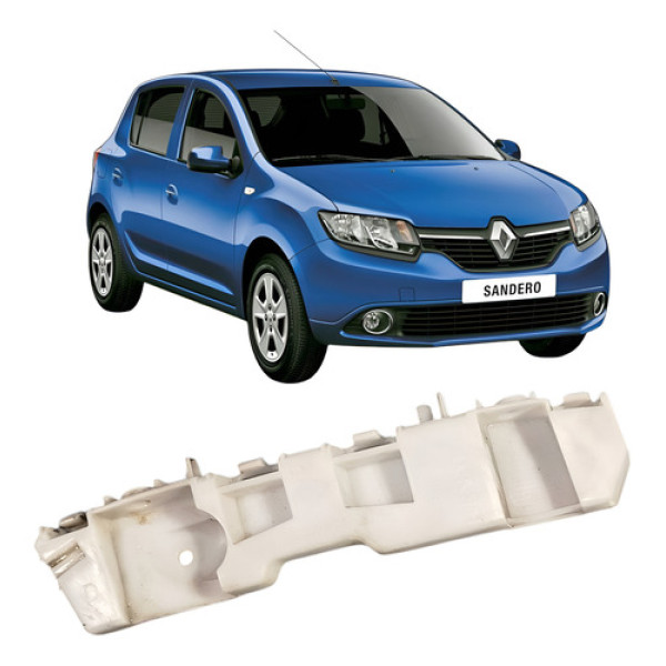 Guia Para-choque Direita Renault Sandero 1.0 3c 2014 A 2019