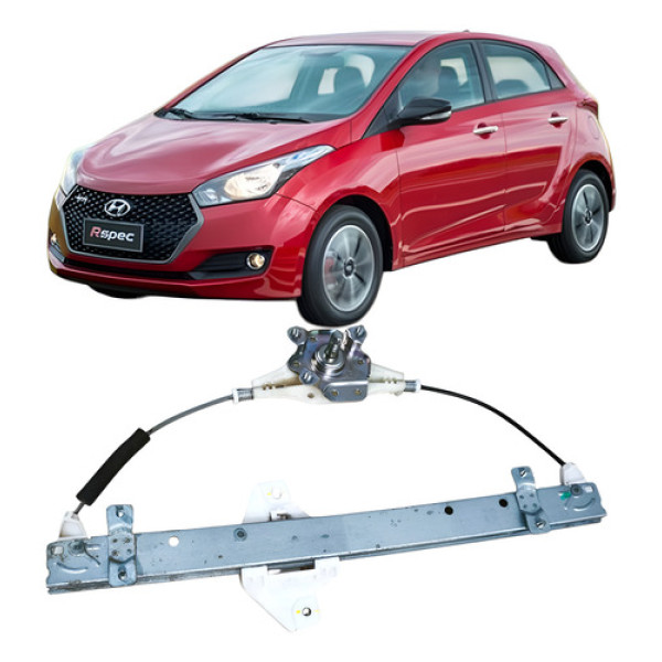 Máquina Vidro Elétrica Dianteiro Direito Hyundai Hb20 2017