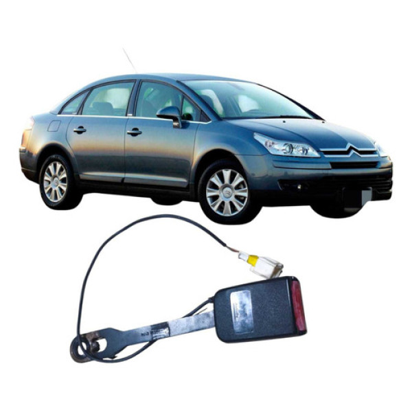 Engate Trava Cinto De Segurança Traseiro Citroën C4 2009