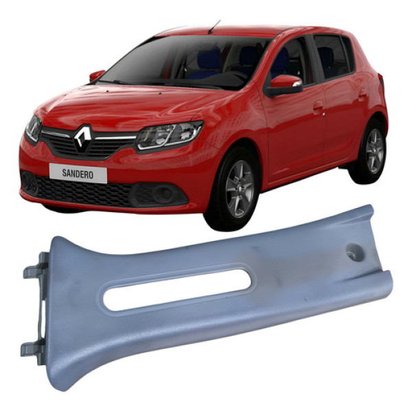 Acabamento Coluna Central Esquerdo Renault Sandero 2017