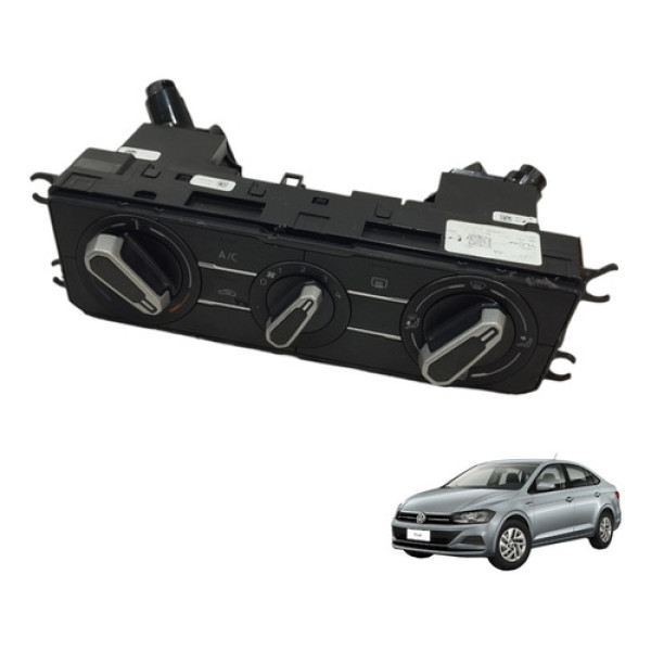 Painel Comando Ar Condicionad Vw Virtus Polo T Cross 17 A 21