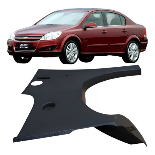 Acabamento  Caixa Roda Traseiro Direito Vectra 2009 93370468 Preto