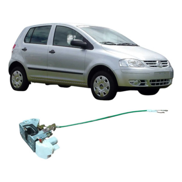 Fechadura Porta Traseira Esquerda Fox 1.6 2007 Original