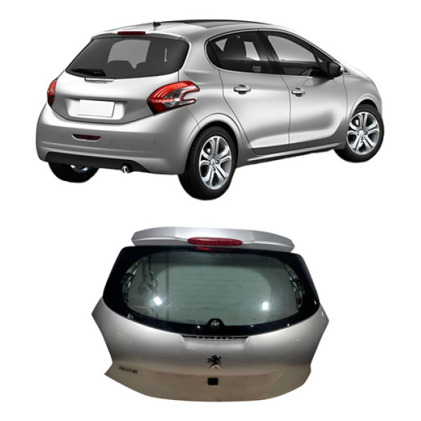 Tampa Porta Malas Peugeot 208 1.2 3c  2019 9827532 Prata