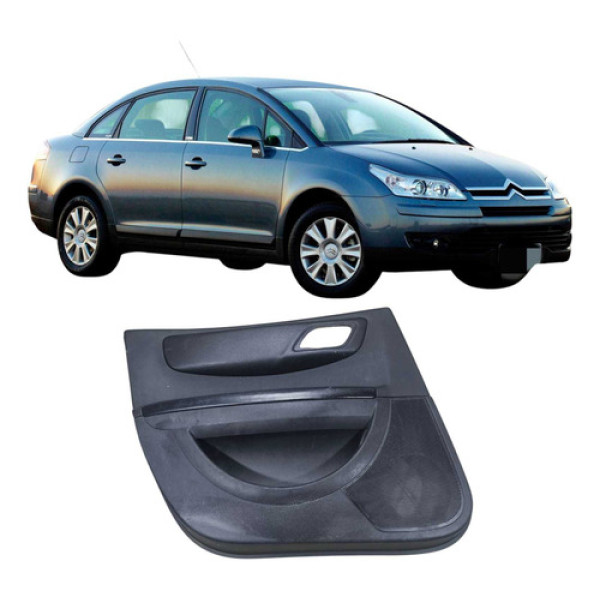 Forro Porta Traseira Esquerda Citroen C4 2008 9655093577