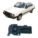Maçaneta Interna Direita Chevrolet Chevette 1989 Original Branco Dianteira