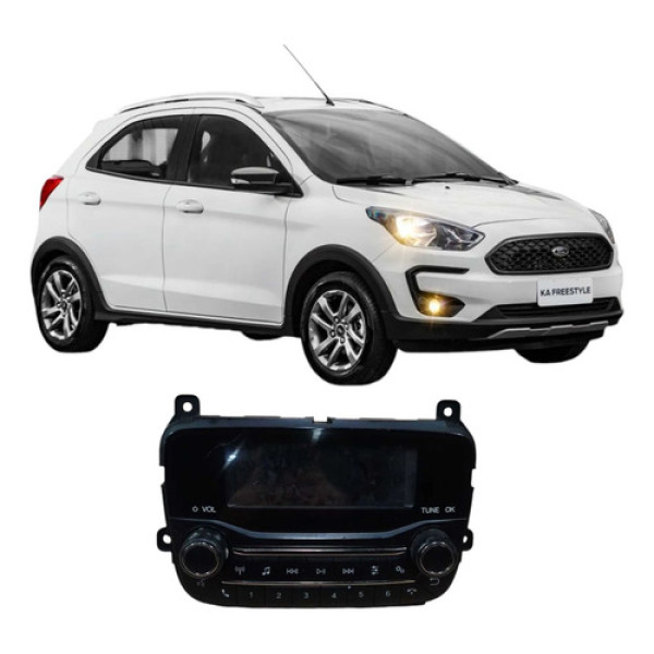 Radio Multimidia Mp3 Bluetooth Original Ford Ka 2020 1.0 3c  Preto