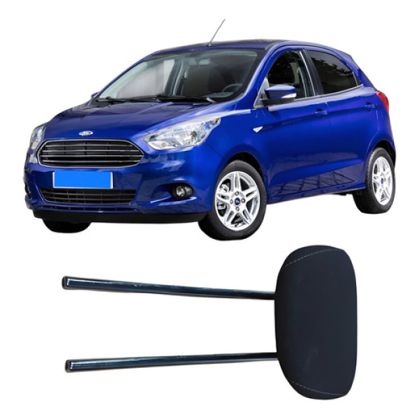 Encosto Cabeça Banco Traseiro Centro Ford Ka 2018 Preto