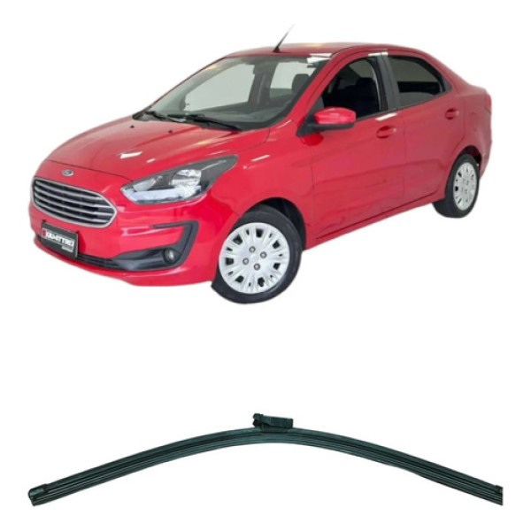 Palheta Limpador Dianteiro Ford Ka 2020 1.0 3c Original  Preto