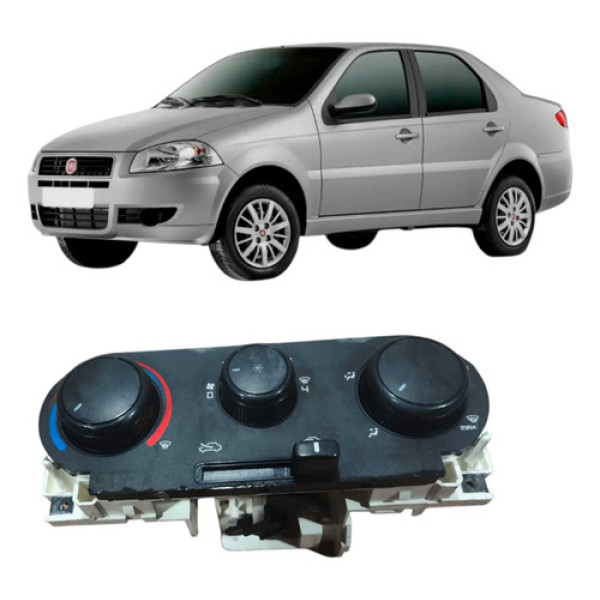 Comando Ar Condicionado Fiat Siena 1.0 2013 Original