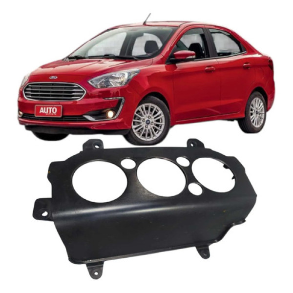 Moldura Acabamento Comando Ar Painel Ford Ka 1.0 2018-2021