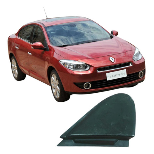 Acabamento Externo Retrovisor Direito Fluence 2014 Original Branco
